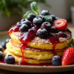 Scrambled pancakes