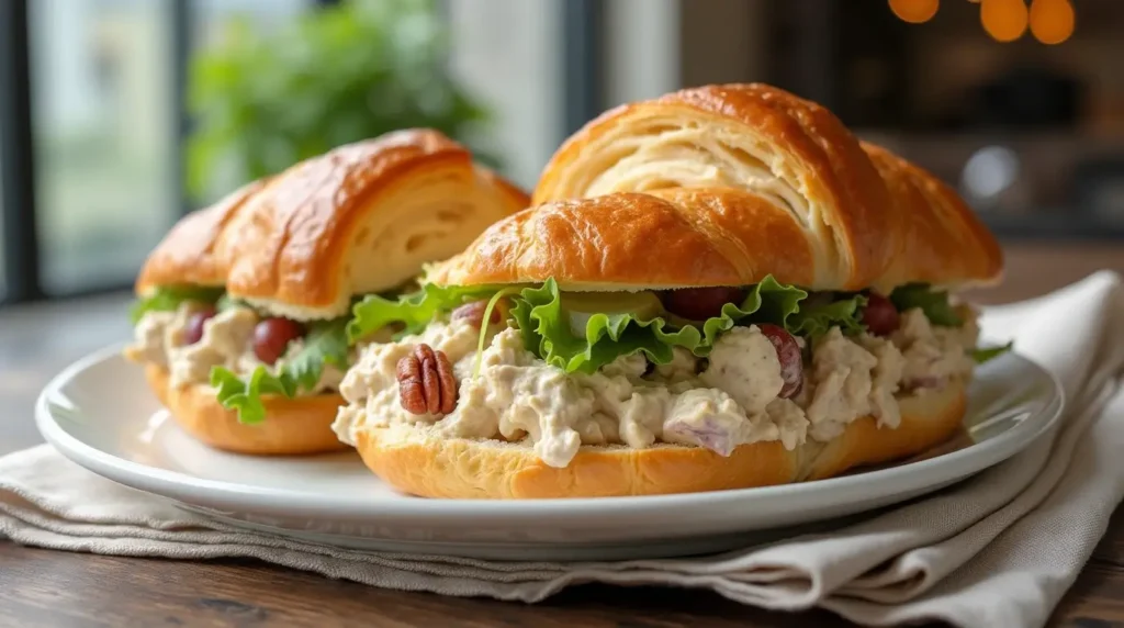 Copycat Famous Chicken Salad Croissant – Easy Recipe!