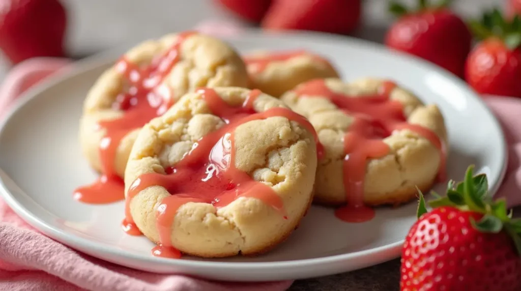 How to Make Soft Strawberry Cheesecake Cookies at Home