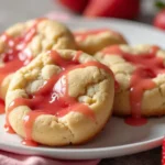 strawberry cheesecake cookies