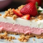 strawberry crunch cheesecake